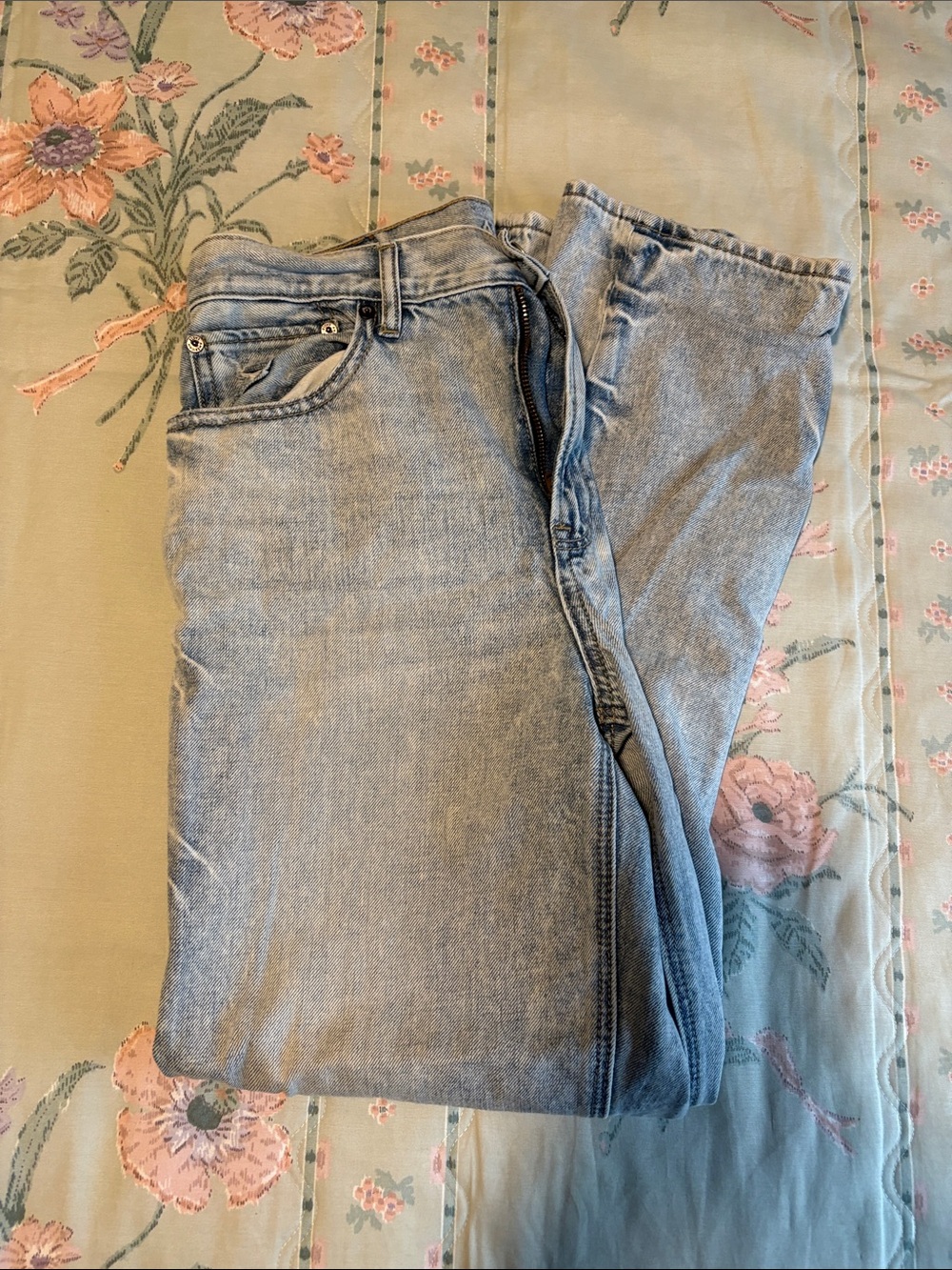 Classic Light Blue Denim Jeans